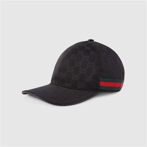 baseball cap gucci monogram|Original GG Canvas Baseball Hat With Web .